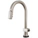 Brizo Frank Lloyd Wright 64022LF SmartTouch Pull-Down Kitchen Faucet with Arc Spout - Less Handle - Stainless