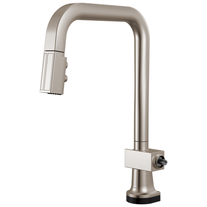 Brizo Frank Lloyd Wright 64023LF SmartTouch Pull-Down Kitchen Faucet with Square Spout - Less Handle - Stainless
