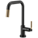 Brizo Brizo Litze: SmartTouch Pull-Down Faucet with Square Spout and Knurled Handle