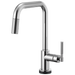 Brizo Brizo Litze: SmartTouch Pull-Down Faucet with Square Spout and Knurled Handle