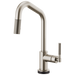 Brizo Brizo Litze: SmartTouch Pull-Down Faucet with Angled Spout and Knurled Handle