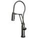 SmartTouch Articulating Kitchen Faucet with Finished Hose - Less Handle