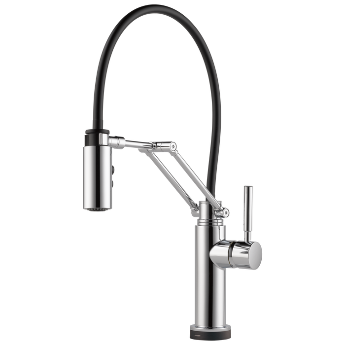 Brizo Brizo Solna: Single Handle Articulating Kitchen Faucet with SmartTouch Technology
