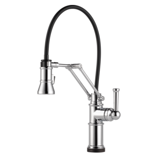 Brizo Artesso: Single Handle Articulating Kitchen Kitchen Faucet with SmartTouch Technology