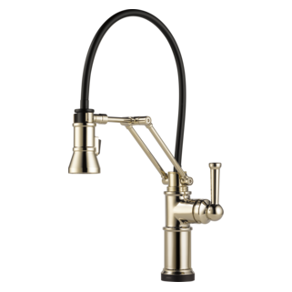Brizo Artesso: Single Handle Articulating Kitchen Kitchen Faucet with SmartTouch Technology