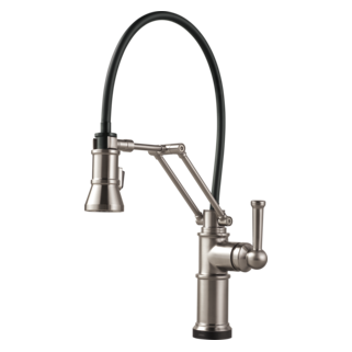 Brizo Artesso: Single Handle Articulating Kitchen Kitchen Faucet with SmartTouch Technology