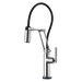 Brizo Litze: SmartTouch Articulating Kitchen Faucet with Knurled Handle
