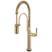 Brizo Litze 64343LF SmartTouch Semi-Professional Kitchen Faucet - Knurled Handle - Luxe Gold