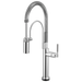 Brizo Litze 64343LF SmartTouch Semi-Professional Kitchen Faucet - Knurled Handle - Chrome