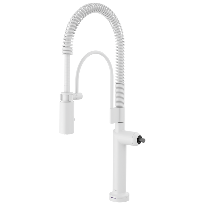 Brizo Jason Wu for Brizo 64375LF SmartTouch Semi-Professional Kitchen Faucet - Less Handle - Matte White