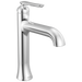 Delta Bonacci 645 Single Handle Mid-Height Bathroom Faucet - Lumicoat Chrome