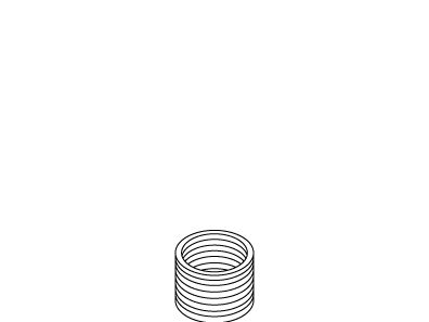 KOHLER K-64703 Nipple, 1 1/2 X 1 3/4