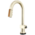 Polished Nickel / Wood