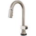 Brizo Frank Lloyd Wright 64922LF SmartTouch Pull-Down Prep Faucet with Arc Spout - Less Handle - Stainless