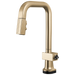 Brizo Frank Lloyd Wright 64923LF SmartTouch Pull-Down Prep Faucet with Square Spout - Less Handle - Luxe Gold
