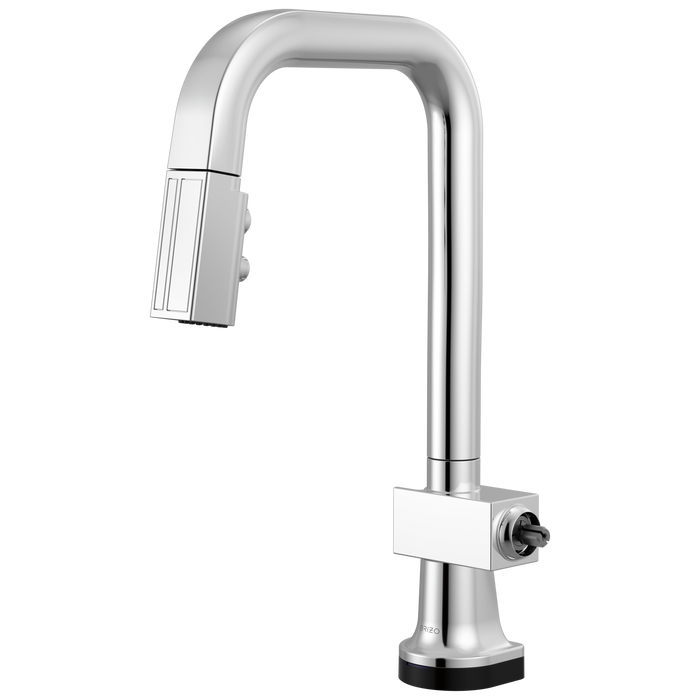 Brizo Frank Lloyd Wright 64923LF SmartTouch Pull-Down Prep Faucet with Square Spout - Less Handle - Chrome