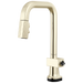 Brizo Frank Lloyd Wright 64923LF SmartTouch Pull-Down Prep Faucet with Square Spout - Less Handle - Polished Nickel