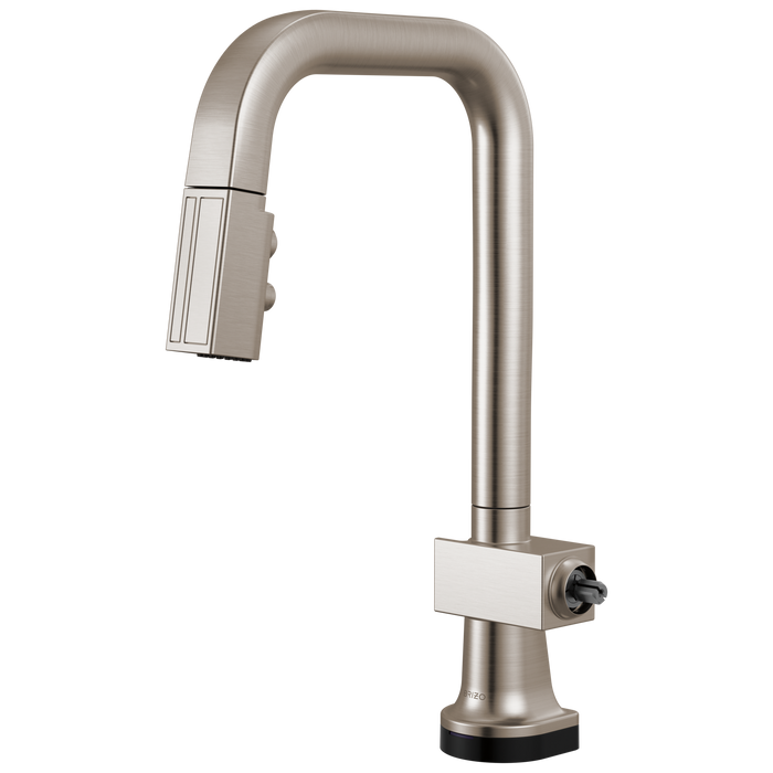 Brizo Frank Lloyd Wright 64923LF SmartTouch Pull-Down Prep Faucet with Square Spout - Less Handle - Stainless