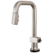Brizo Frank Lloyd Wright 64923LF SmartTouch Pull-Down Prep Faucet with Square Spout - Less Handle - Stainless