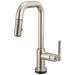 Brizo Litze 64953LF Smarttouch Pull-Down Prep Faucet with Square Spout - Knurled Handle - Stainless