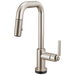Brizo Litze 64954LF Smarttouch Pull-Down Prep Faucet with Square Spout - Industrial Handle - Stainless