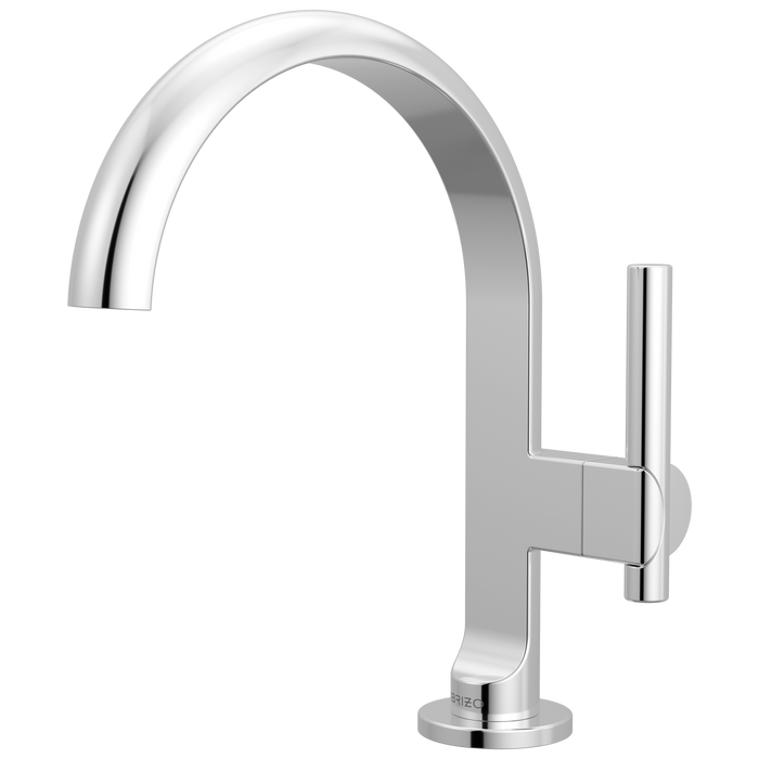 Brizo Roccesco 650110LF Single-Handle Lavatory Faucet with Arc Spout - Chrome