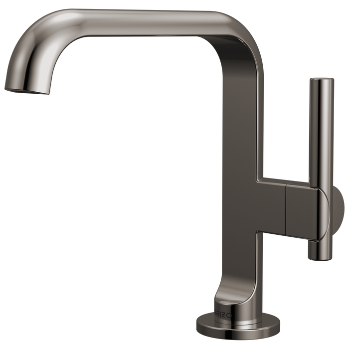 Brizo Roccesco 650111LF Single-Handle Lavatory Faucet with Square Spout - Brilliance Black Onyx