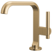 Brizo Roccesco 650111LF Single-Handle Lavatory Faucet with Square Spout - Luxe Gold