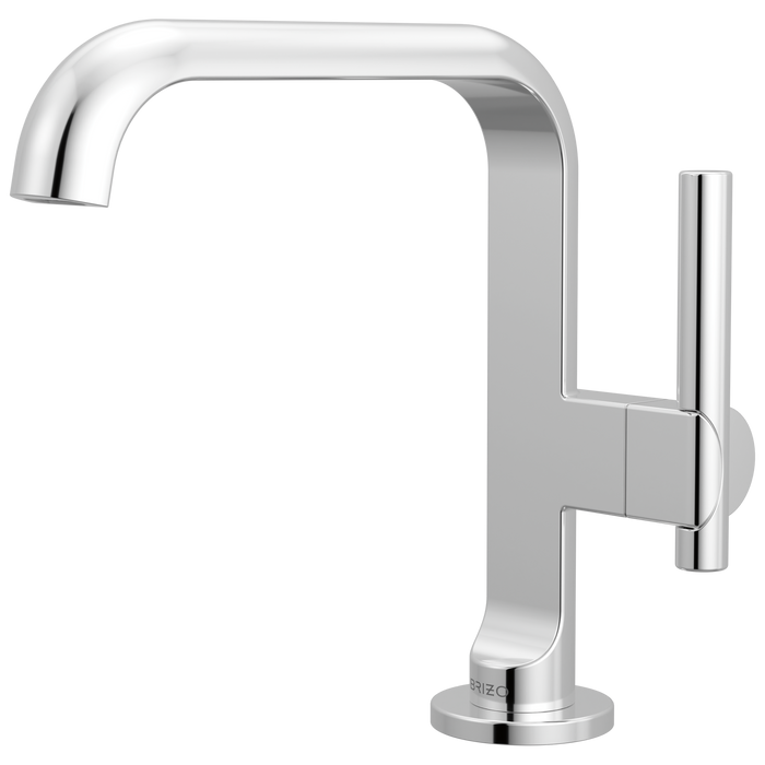 Brizo Roccesco 650111LF Single-Handle Lavatory Faucet with Square Spout - Chrome