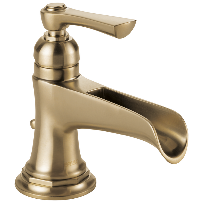 Brizo Rook: Single-Handle Lavatory Faucet with Channel Spout 1.2 GPM
