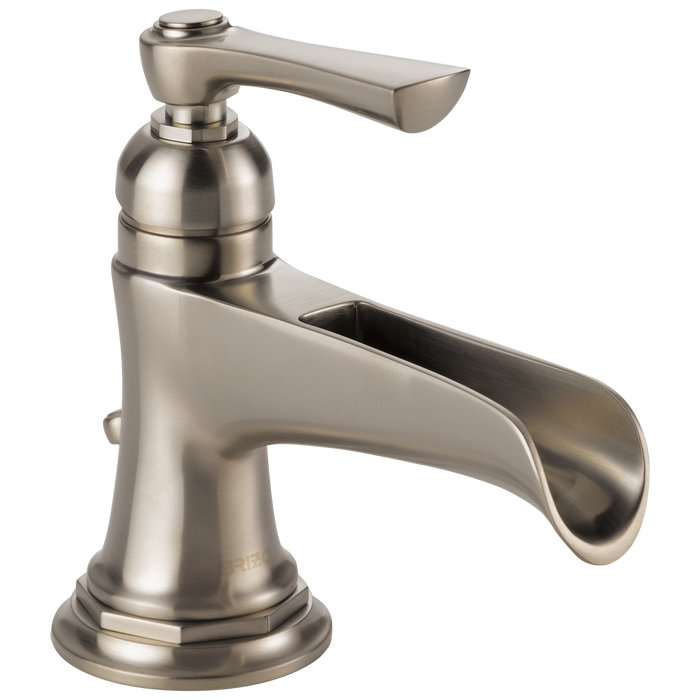 Brizo Rook: Single-Handle Lavatory Faucet with Channel Spout 1.2 GPM