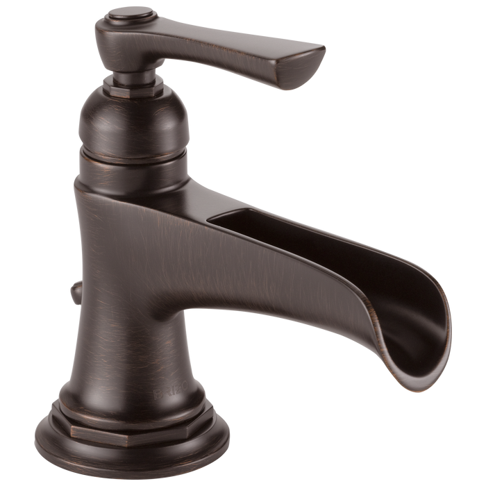 Brizo Rook: Single-Handle Lavatory Faucet with Channel Spout 1.2 GPM