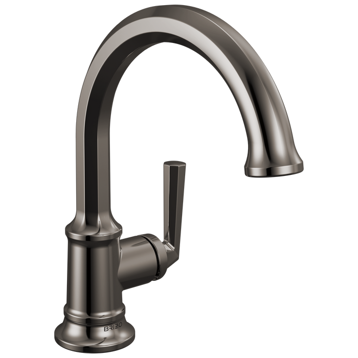Brizo Beauclere 65065LF Single-Handle Lavatory Faucet 1.2 GPM - Brilliance Black Onyx
