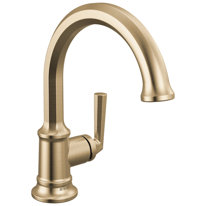 Brizo Beauclere 65065LF Single-Handle Lavatory Faucet 1.2 GPM - Luxe Gold