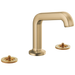 Brizo Kintsu: Widespread Lavatory Faucet with Arc Spout - Less Handles 1.2 GPM