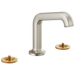 Brizo Kintsu: Widespread Lavatory Faucet with Angled Spout - Less Handles 1.5 GPM