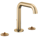 Brizo Litze: Widespread Lavatory Faucet with High Spout - Less Handles 1.5 GPM
