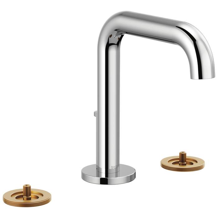 Brizo Litze: Widespread Lavatory Faucet with High Spout - Less Handles 1.5 GPM