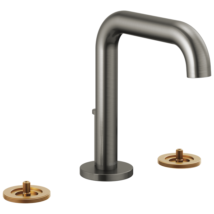 Brizo Litze: Widespread Lavatory Faucet with High Spout - Less Handles 1.5 GPM