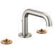 Brizo Litze: Widespread Lavatory Faucet with Low Spout - Less Handles 1.5 GPM