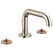 Brizo Litze: Widespread Lavatory Faucet with Low Spout - Less Handles 1.2 GPM