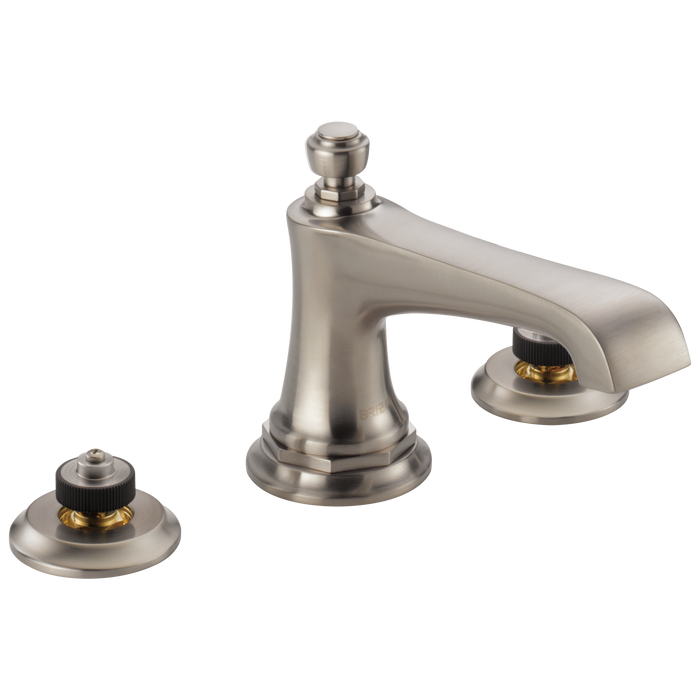 Brizo Brizo Rook: Widespread Lavatory Faucet - Less Handles 1.2 GPM