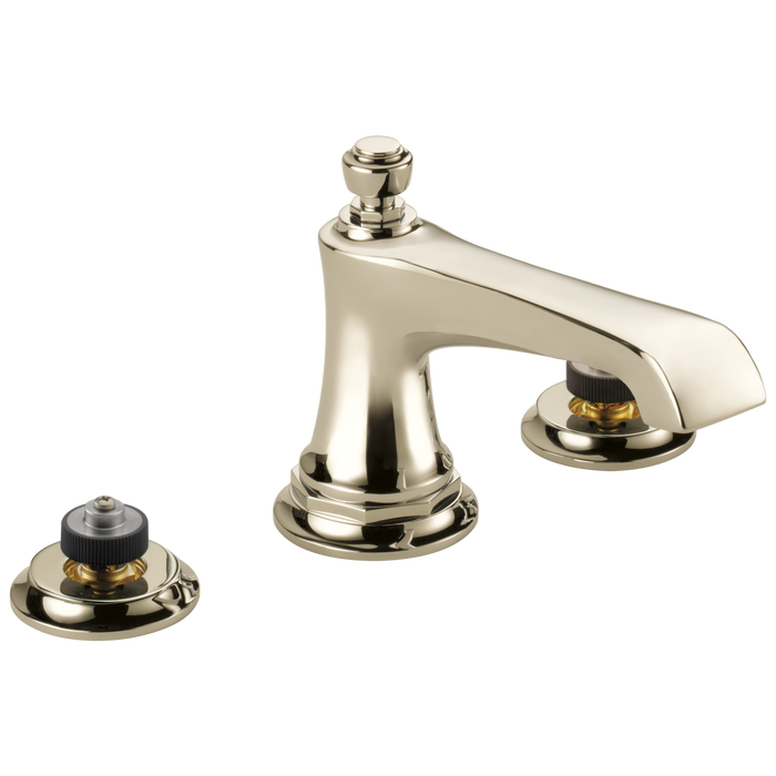 Brizo Brizo Rook: Widespread Lavatory Faucet - Less Handles 1.2 GPM