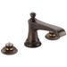 Brizo Brizo Rook: Widespread Lavatory Faucet - Less Handles 