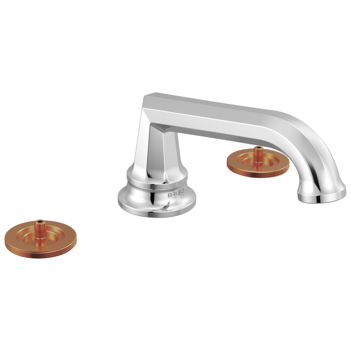 Brizo Beauclere 65366LF Widespread Lavatory Faucet with Low Spout - Less Handles 1.2 GPM - Chrome