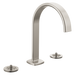 Brizo Allaria: Widespread Lavatory Faucet with Arc Spout - Less Handles