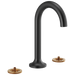 Brizo Odin 65375LF Widespread Lavatory Faucet - Less Handles 1.2 GPM - Matte Black