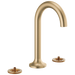 Brizo Odin 65375LF Widespread Lavatory Faucet - Less Handles 1.2 GPM - Luxe Gold