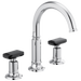 Brizo Invari 65376LF Widespread Lavatory Faucet with Arc Spout - Less Handles 1.2 GPM - Chrome