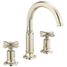 Brizo Invari 65376LF Widespread Lavatory Faucet with Arc Spout - Less Handles 1.2 GPM - Polished Nickel
